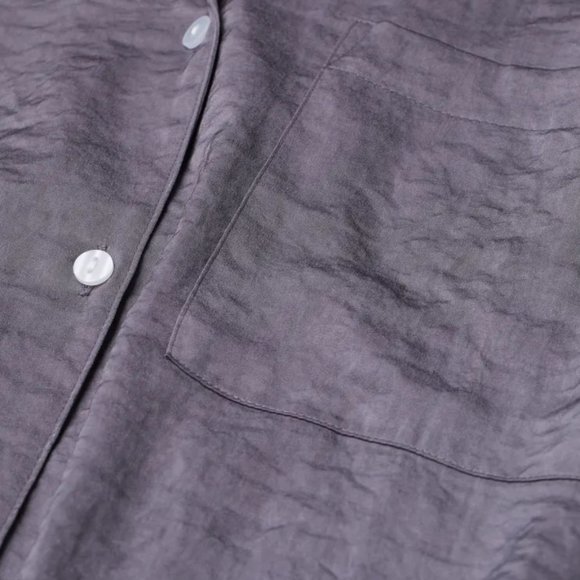 H&M Purple/Grey Satin Pajamas - Picture 3 of 10